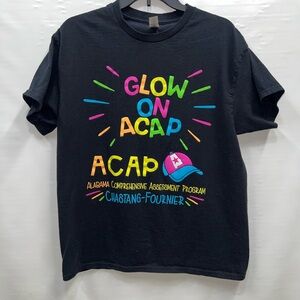 Gildan T-Shirt Unisex Large Multicolor Graphic 100% Cotton School Program